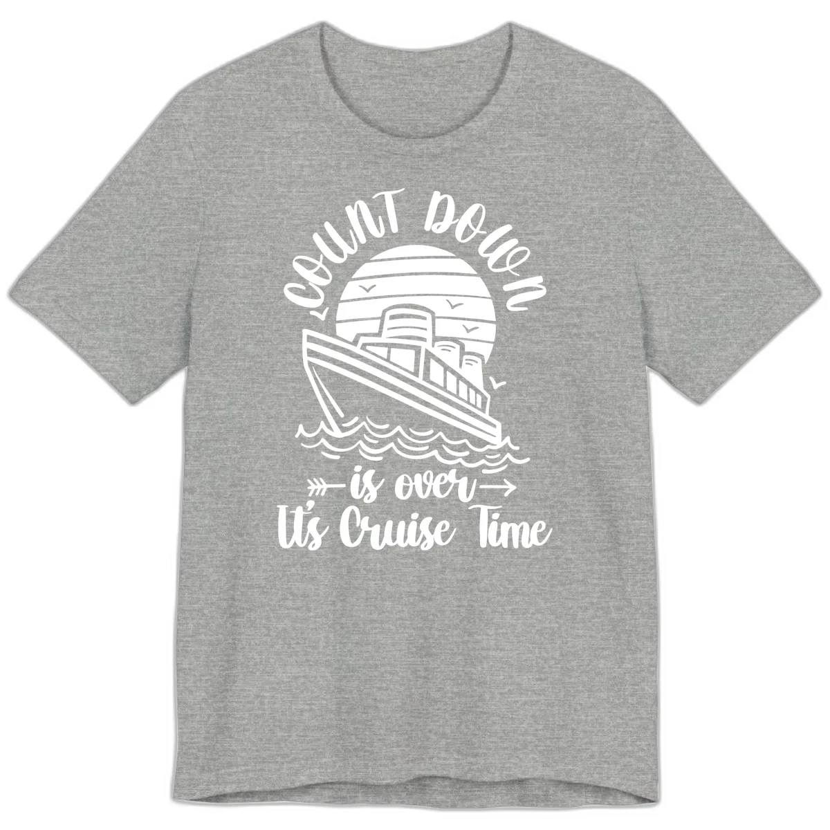 Lobster Do You Want Us Over Cruise Time Premium T-Shirt in Athletic Heather