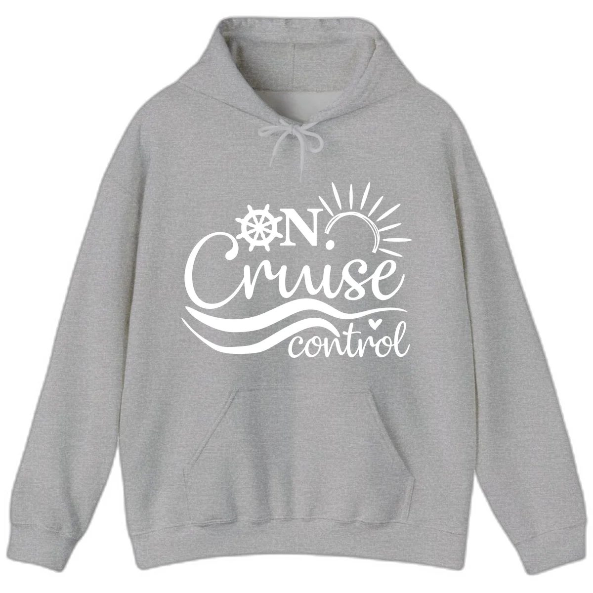 On Cruise Control Nautical Cruise Hoodie in Sport Grey