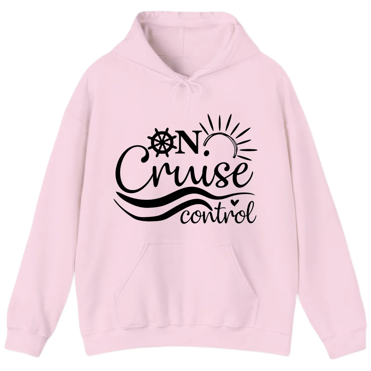 On Cruise Control Nautical Cruise Hoodie in Light Pink
