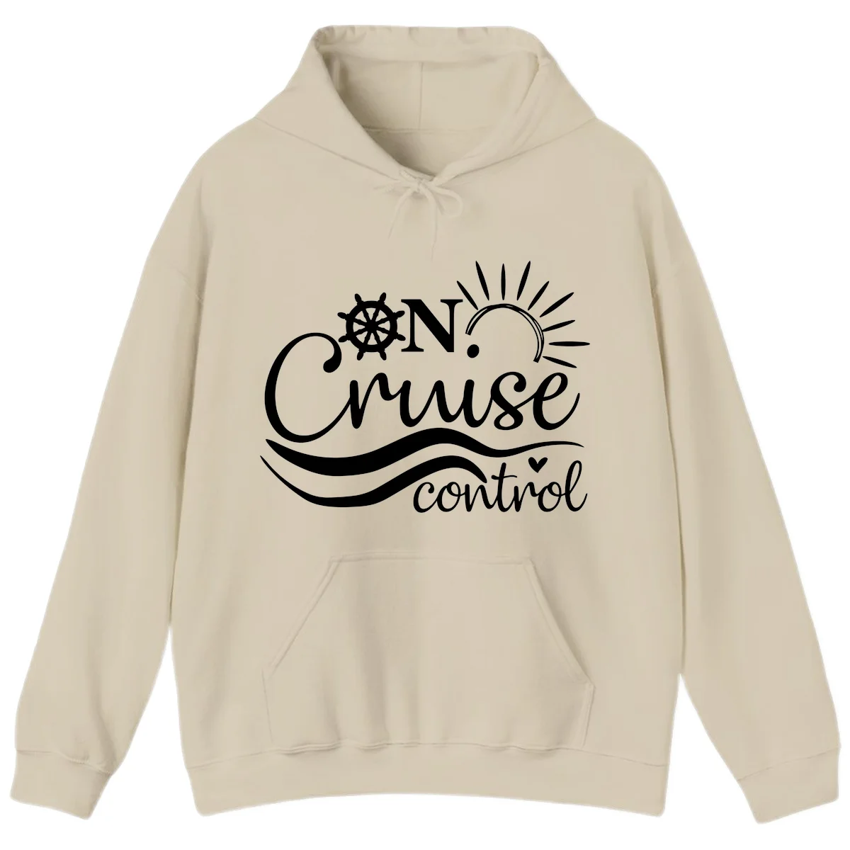 On Cruise Control Nautical Cruise Hoodie in Sand