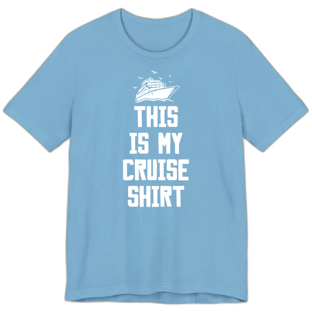 This Is My Cruise Shirt Premium T-Shirt in Ocean Blue