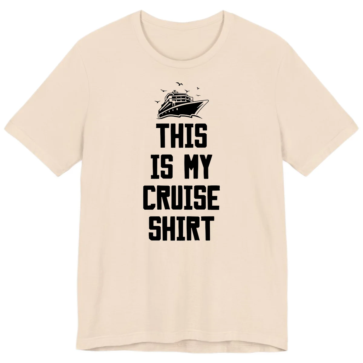 This Is My Cruise Shirt Premium T-Shirt in Soft Cream