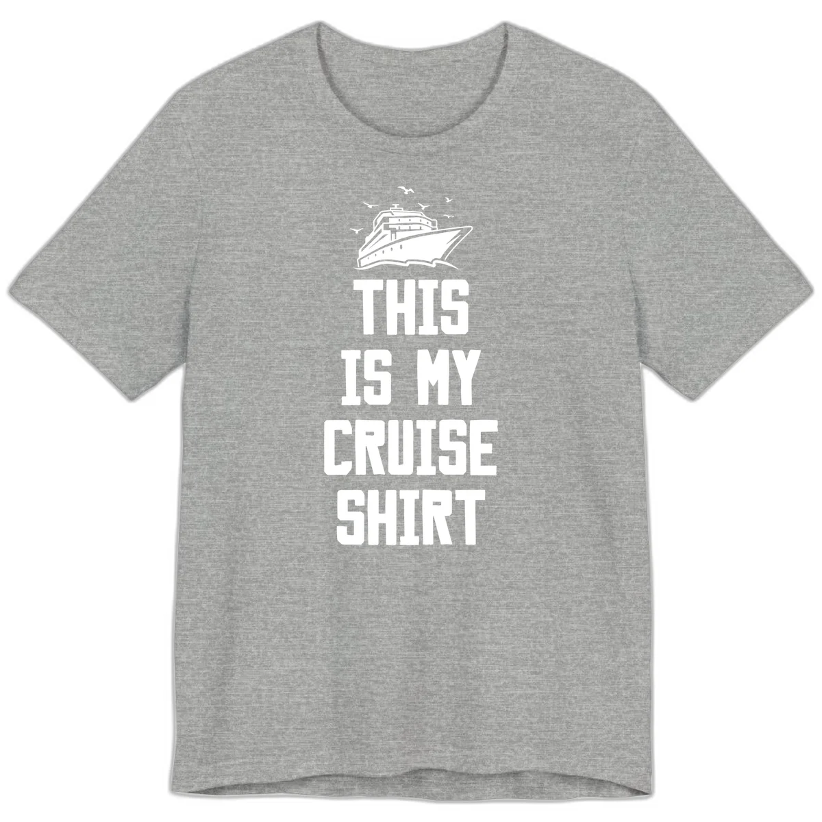 This Is My Cruise Shirt Premium T-Shirt in Athletic Heather