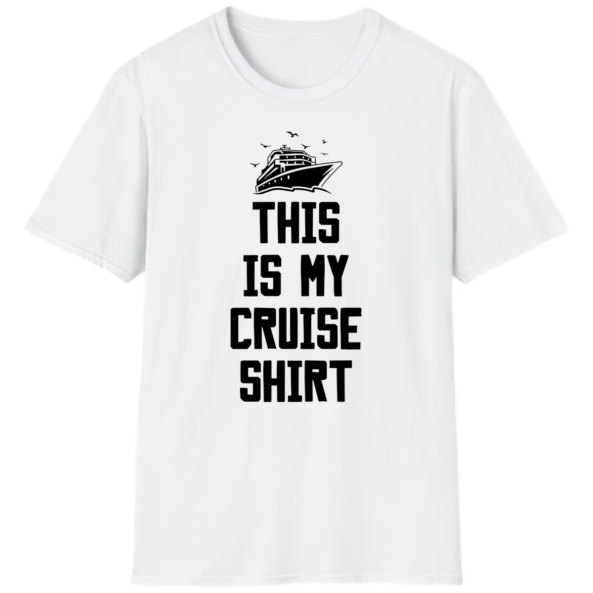 This Is My Cruise Shirt T-Shirt in White