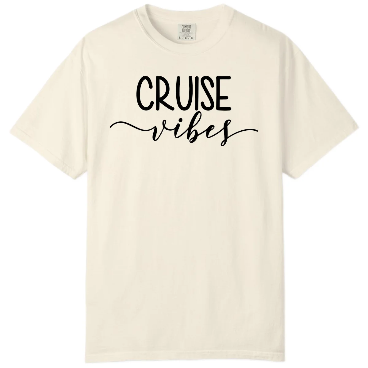 Cruise Vibes Comfort Color in Ivory