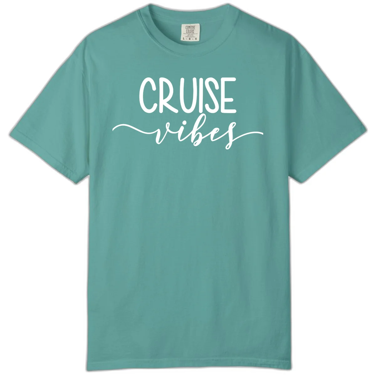 Cruise Vibes Comfort Color in Seafoam