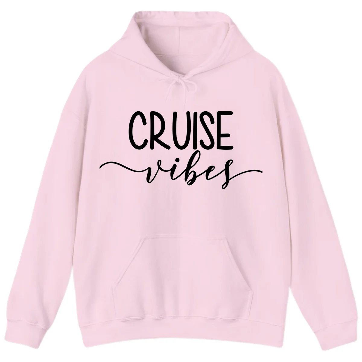 Cruise Vibes Hoodie in Light Pink