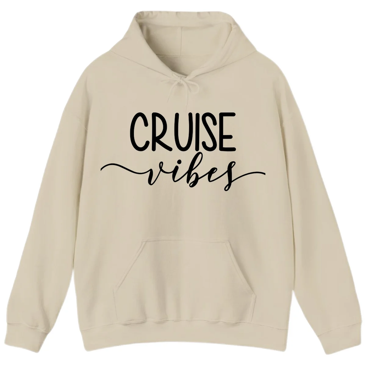 Cruise Vibes Hoodie in Sand
