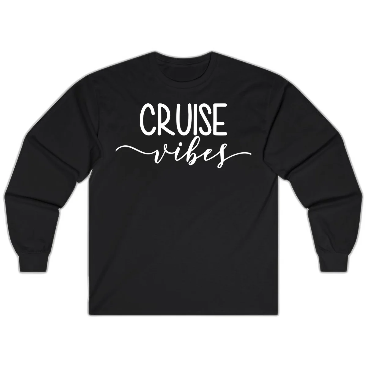 Cruise Vibes Long Sleeve in Black