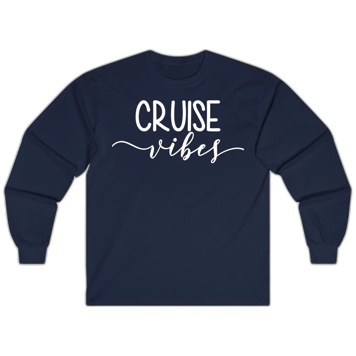 Cruise Vibes Long Sleeve in Navy