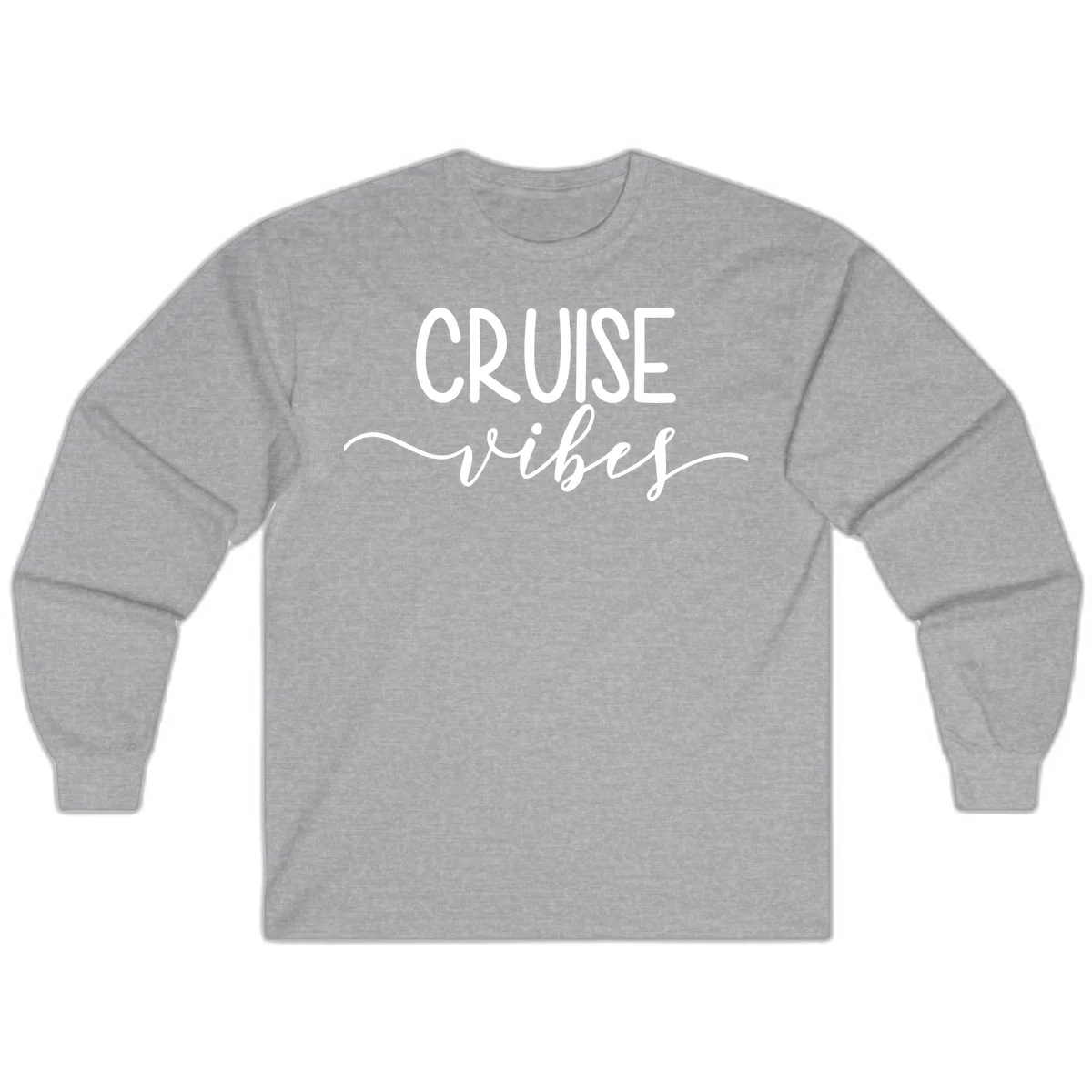 Cruise Vibes Long Sleeve in Sport Grey