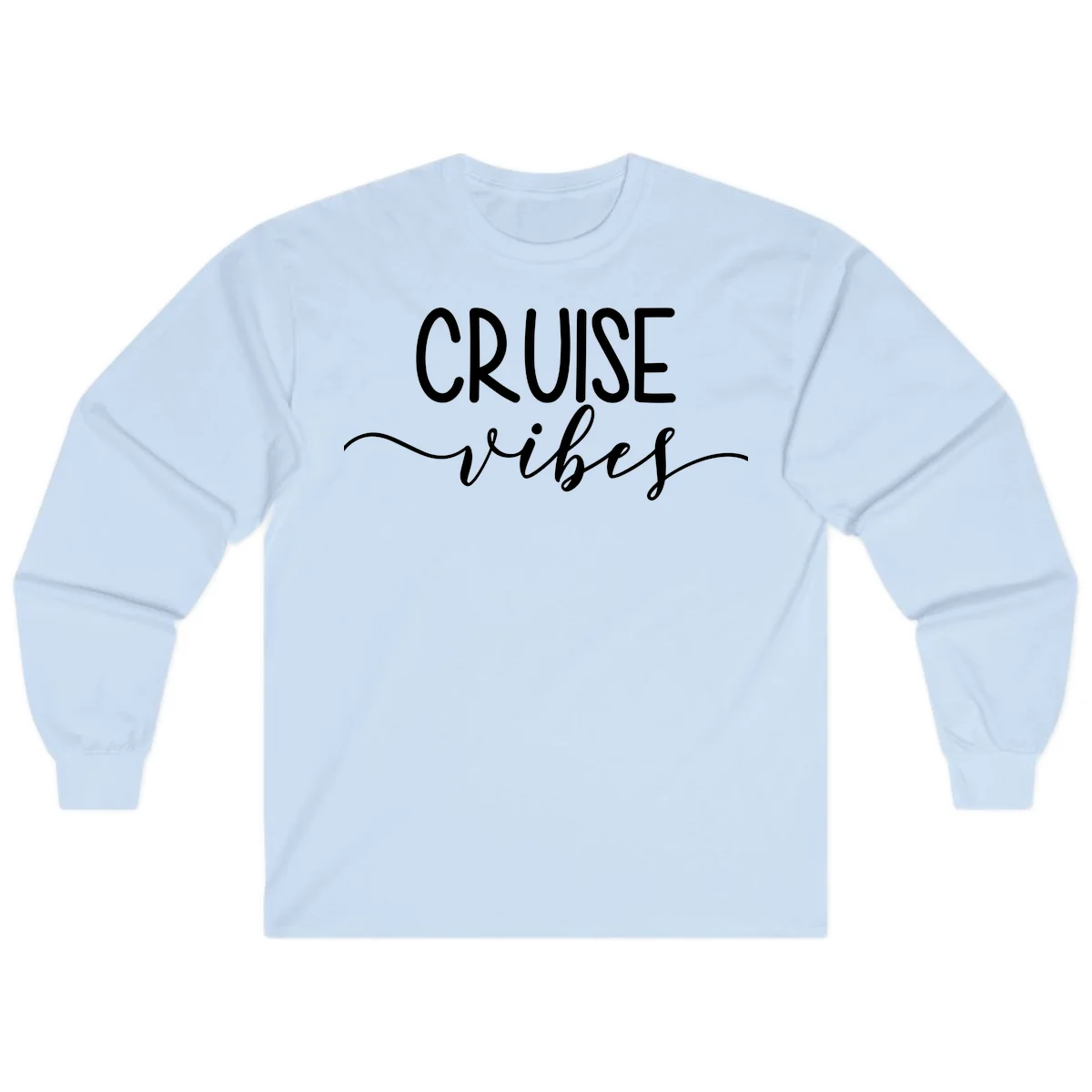 Cruise Vibes Long Sleeve in Light Blue