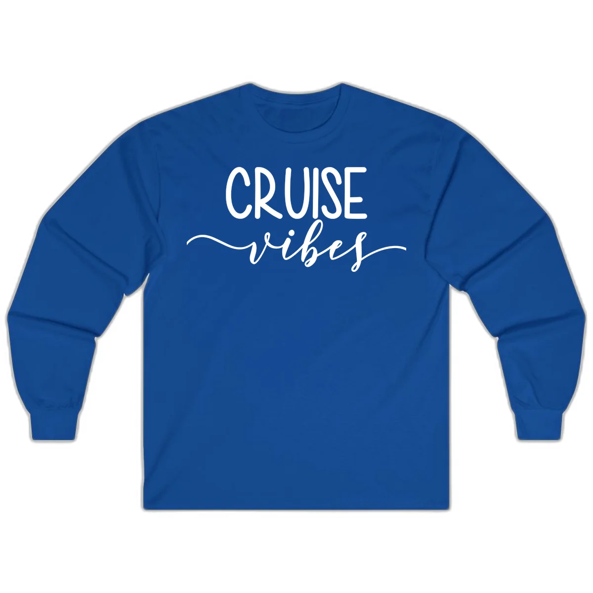 Cruise Vibes Long Sleeve in Royal