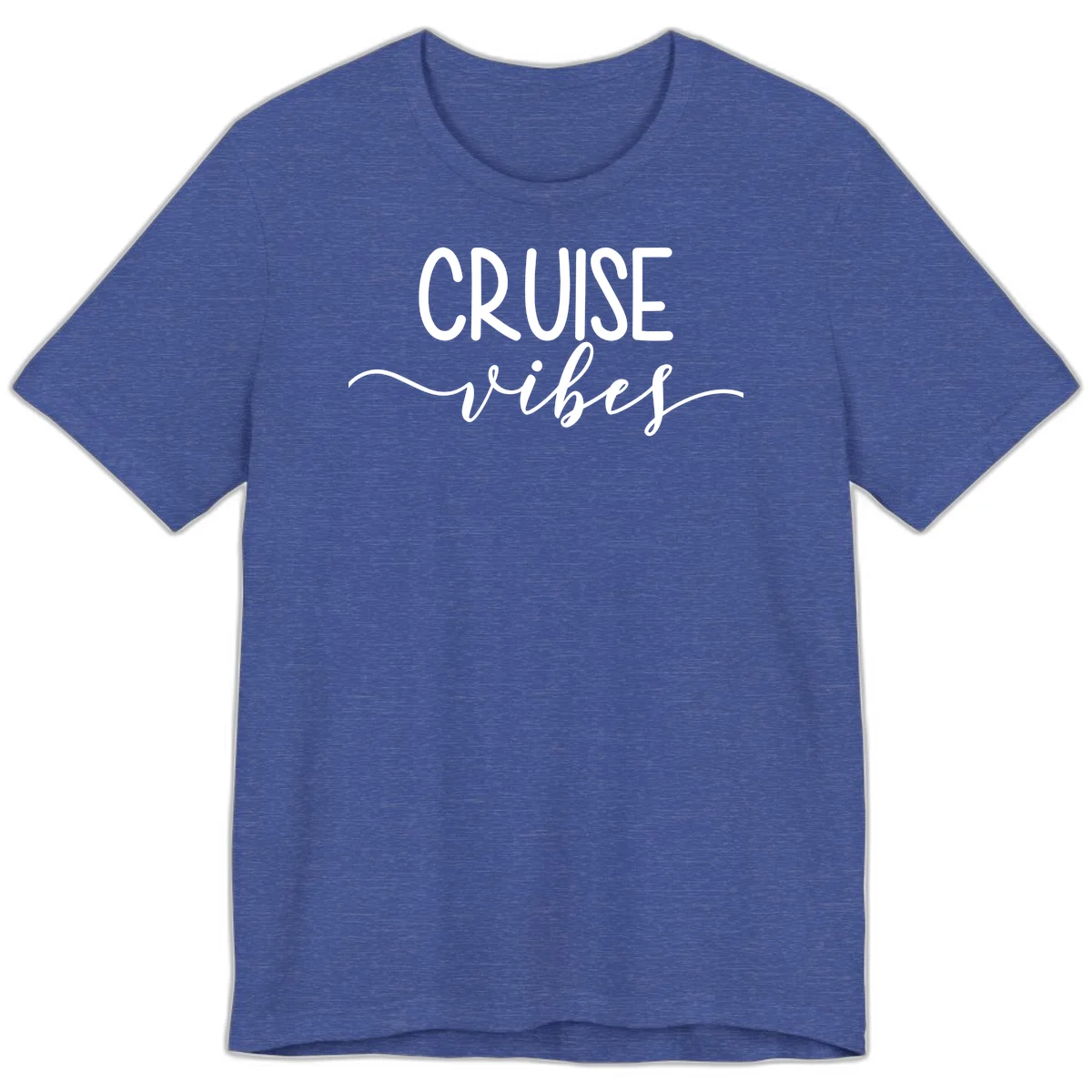 Cruise Vibes Premium T-Shirt in Heather True Royal