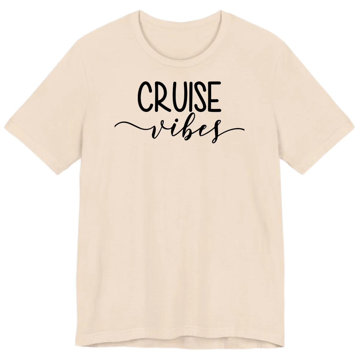 Cruise Vibes Premium T-Shirt in Soft Cream