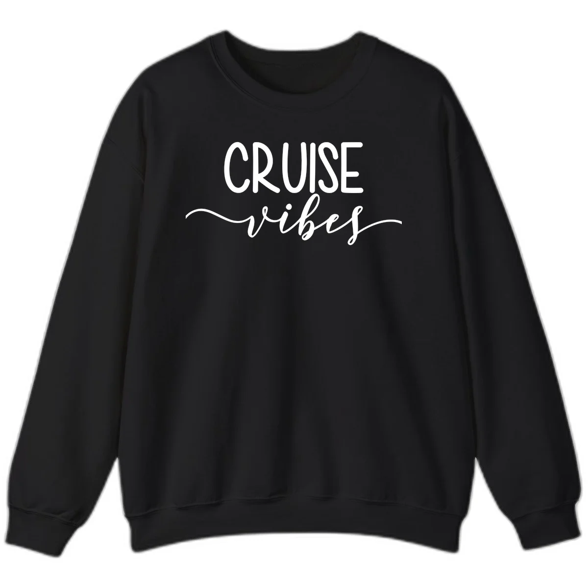 Cruise Vibes Sweatshirt in Black