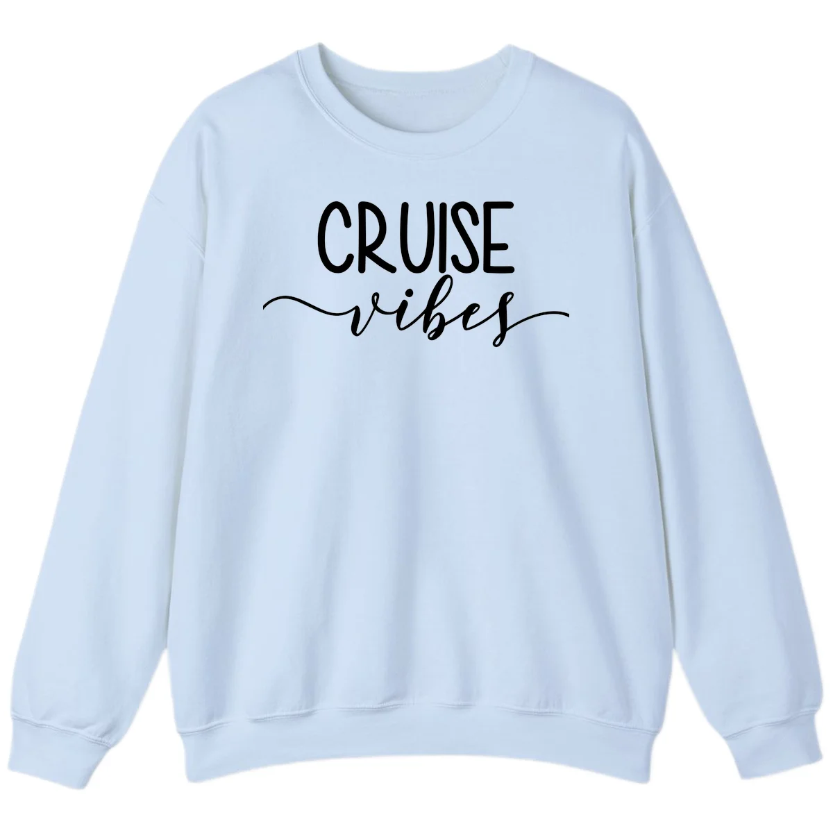 Cruise Vibes Sweatshirt in Light Blue