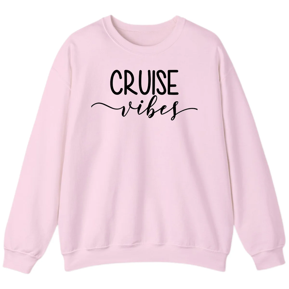 Cruise Vibes Sweatshirt in Light Pink