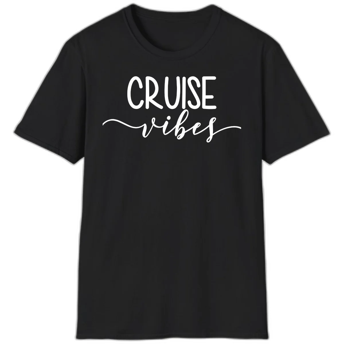 Cruise Vibes T-Shirt in Black