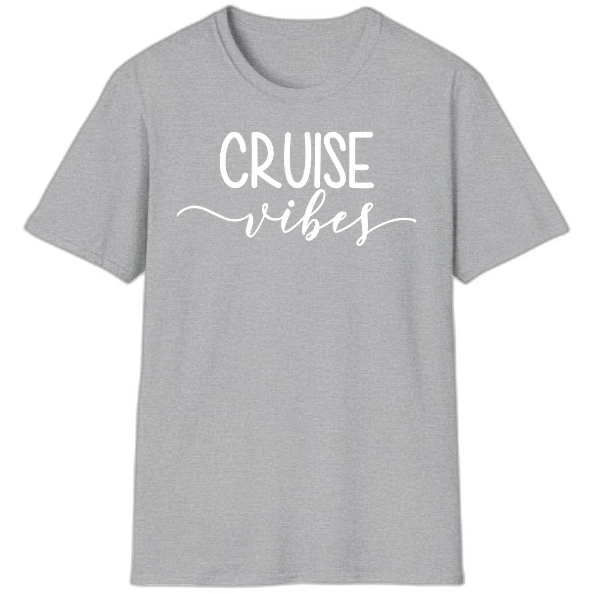 Cruise Vibes T-Shirt in Sport Grey