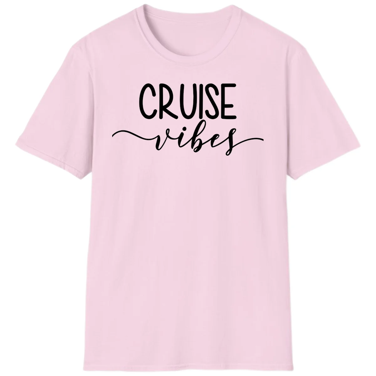 Cruise Vibes T-Shirt in Light Pink