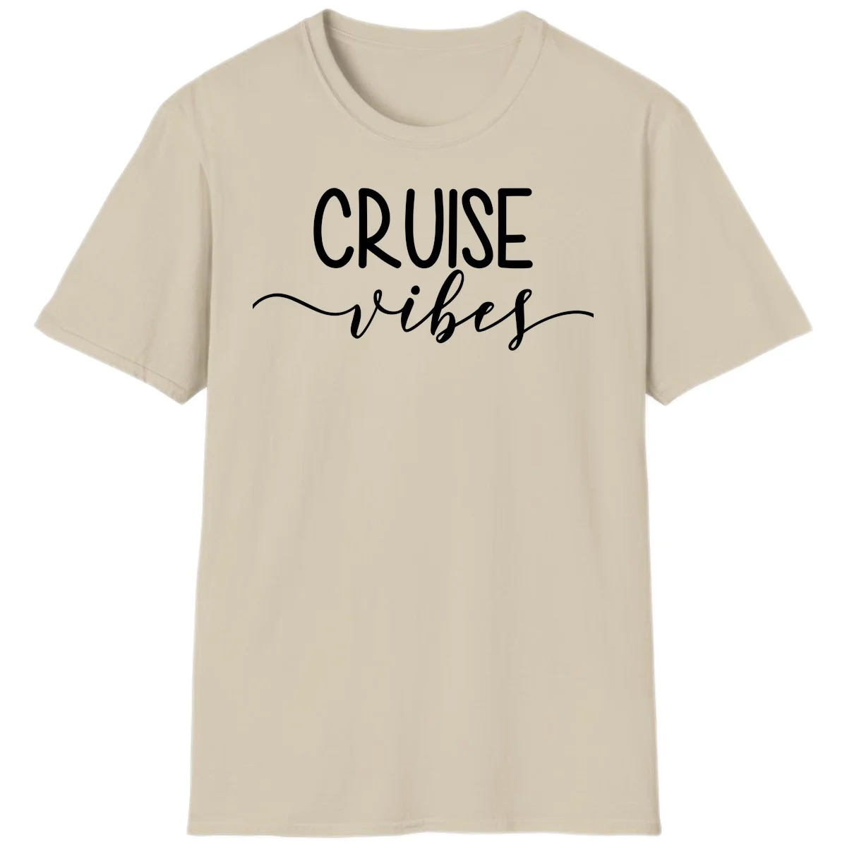 Cruise Vibes T-Shirt in Sand