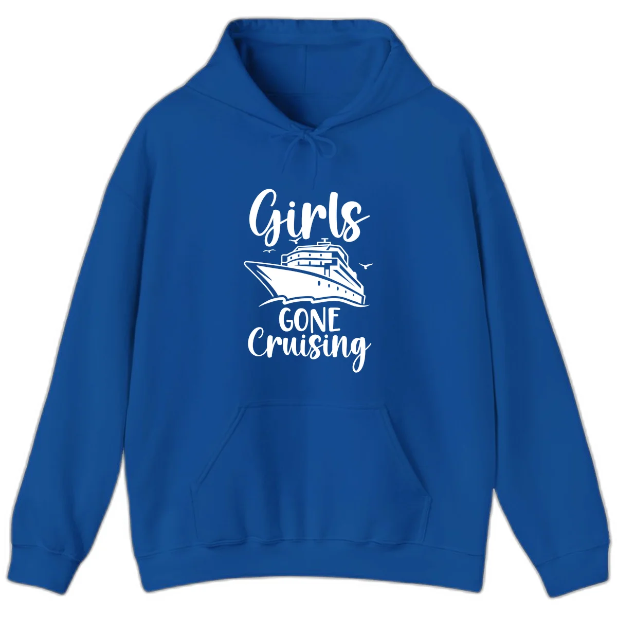 Girls Gone Cruising Hoodie in Royal
