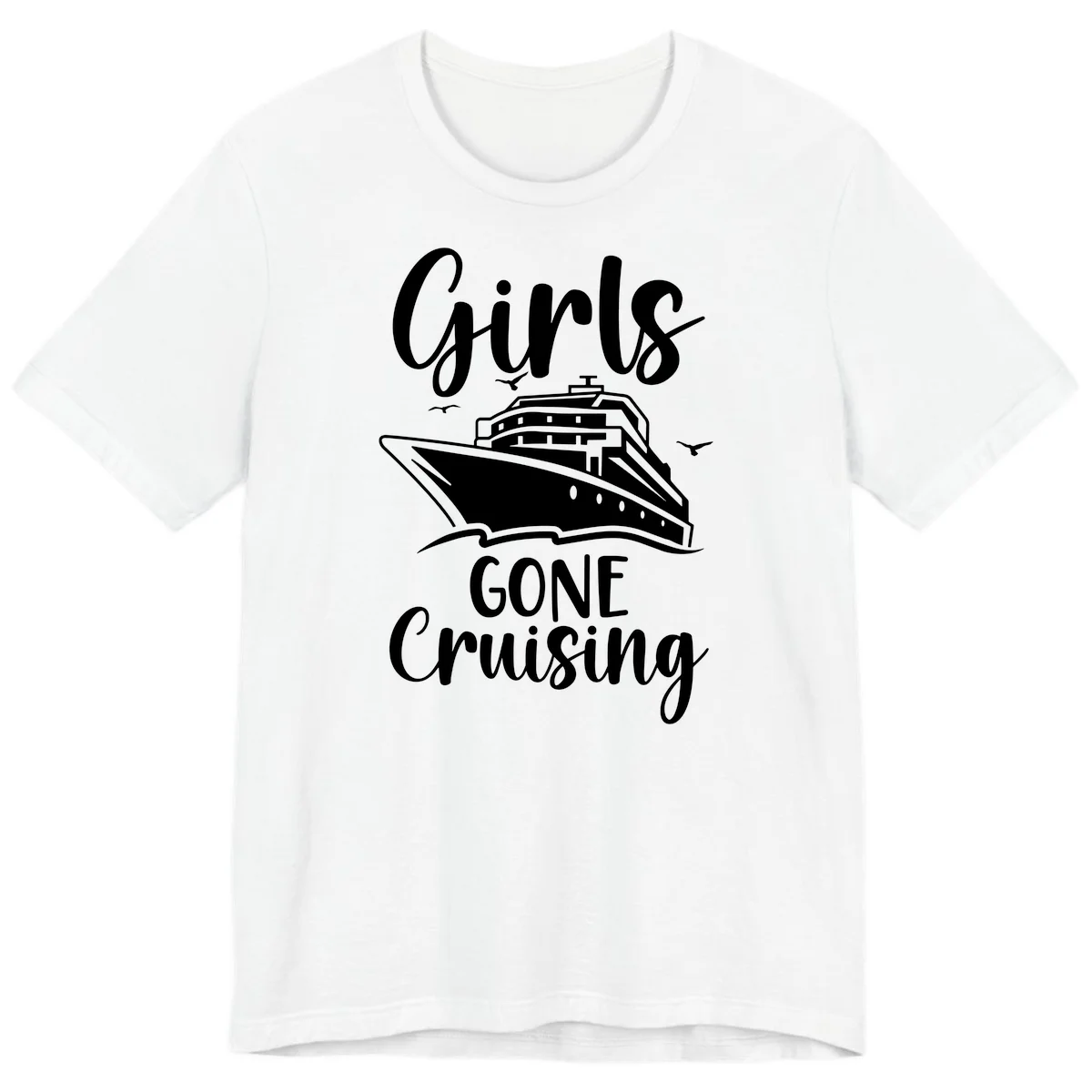Girls Gone Cruising Premium T-Shirt in White