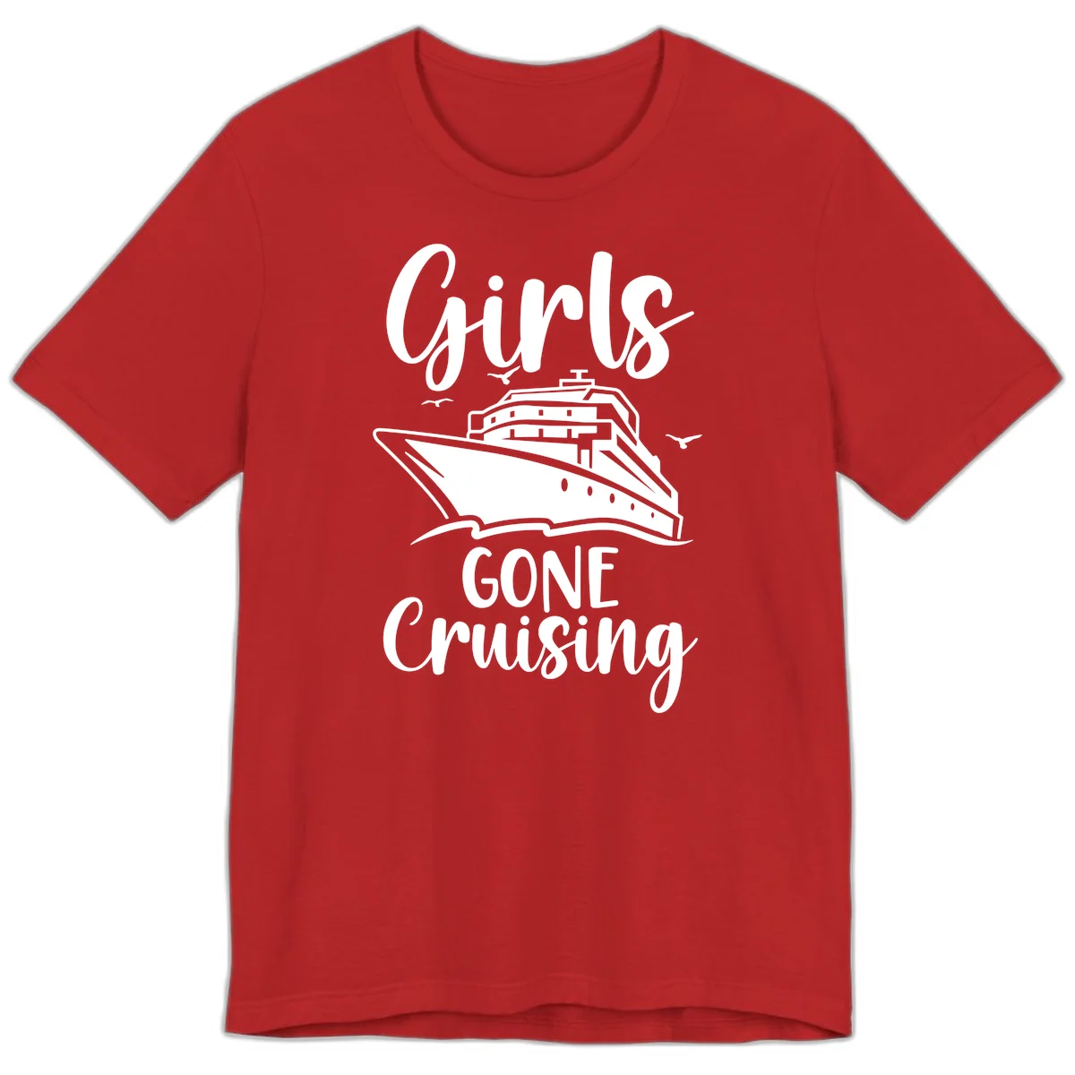 Girls Gone Cruising Premium T-Shirt in Red