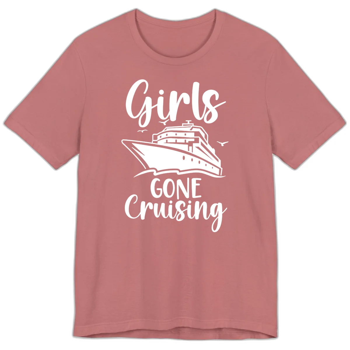 Girls Gone Cruising Premium T-Shirt in Mauve
