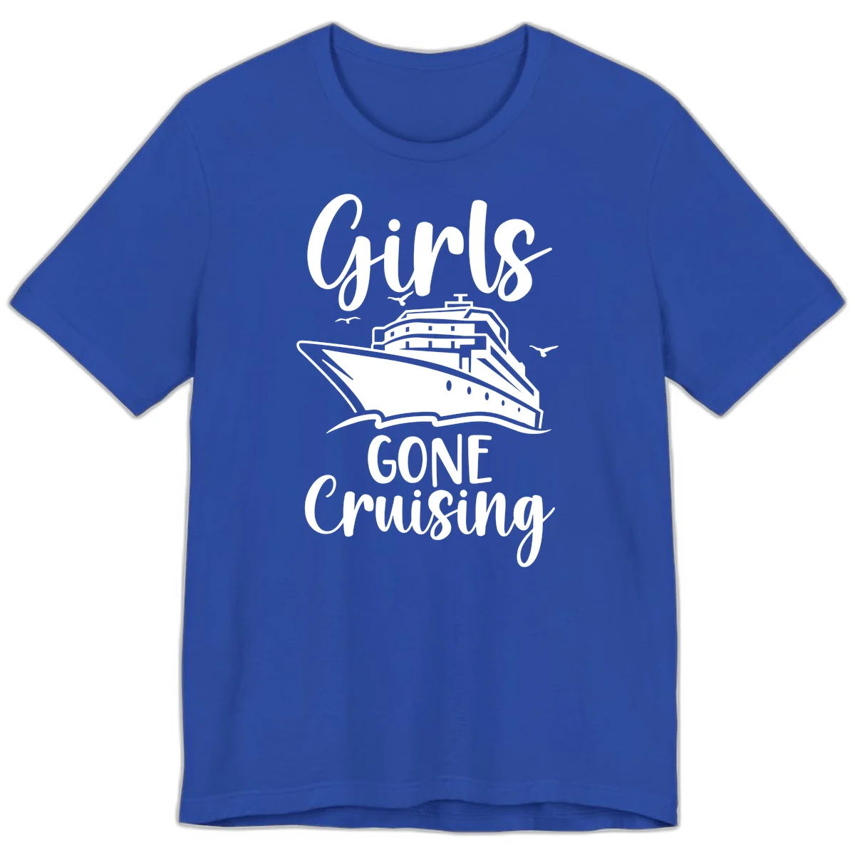 Girls Gone Cruising Premium T-Shirt in True Royal