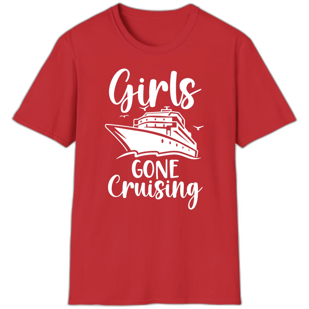 Girls Gone Cruising T-Shirt in Red