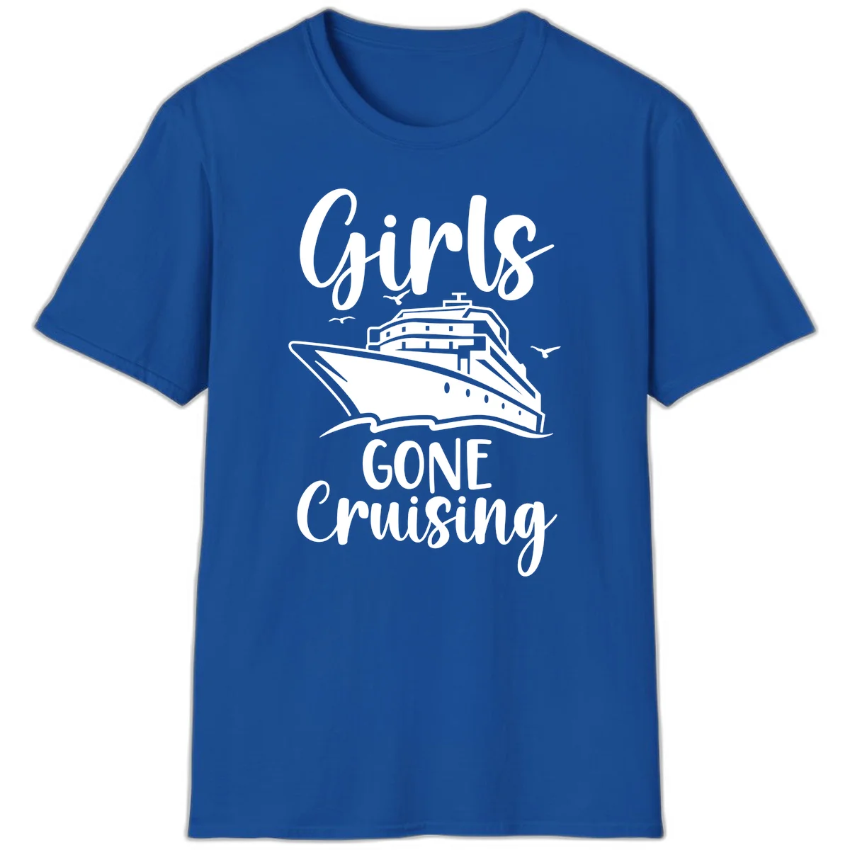 Girls Gone Cruising T-Shirt in Royal