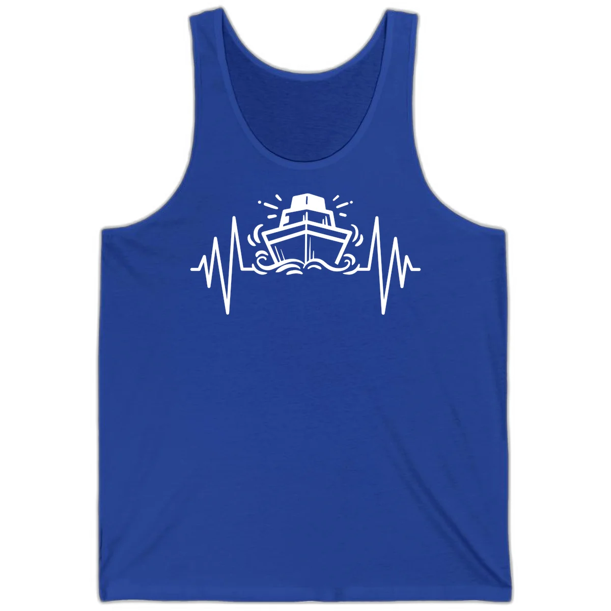 Cruise Ship Heartbeat Tank in True Royal