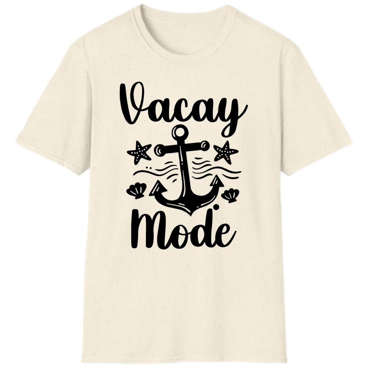 Vacay Mode Anchor T-Shirt in Natural