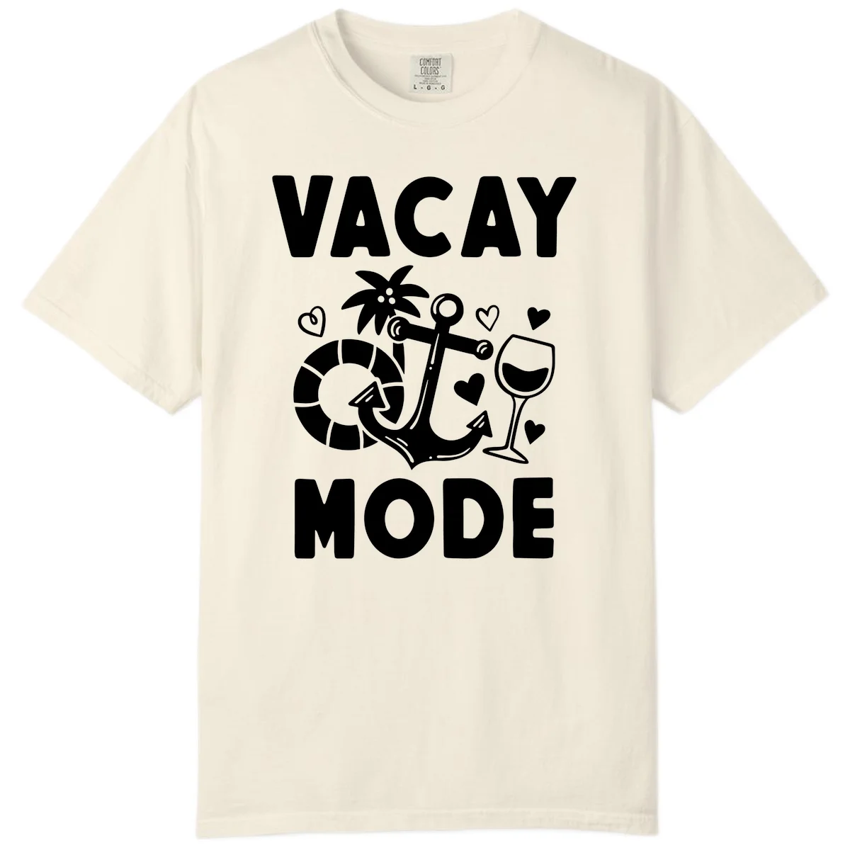 Vacay Mode Anchor Comfort Color in Ivory