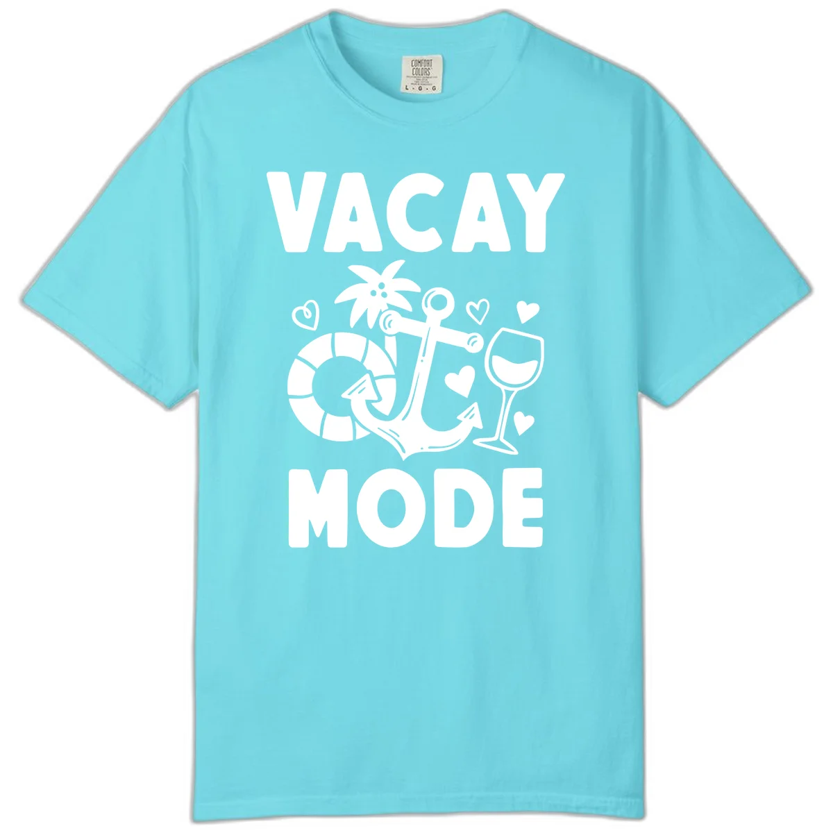 Vacay Mode Anchor Comfort Color in Lagoon Blue