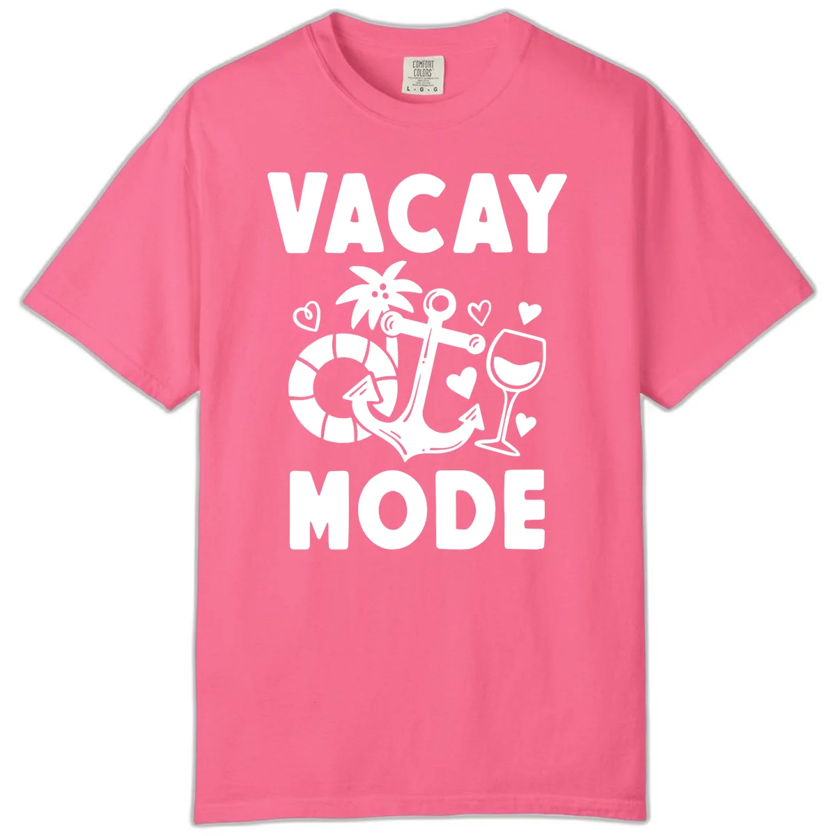 Vacay Mode Anchor Comfort Color in Crunchberry