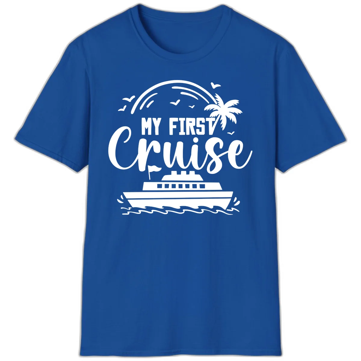 My First Cruise T-Shirt in Royal