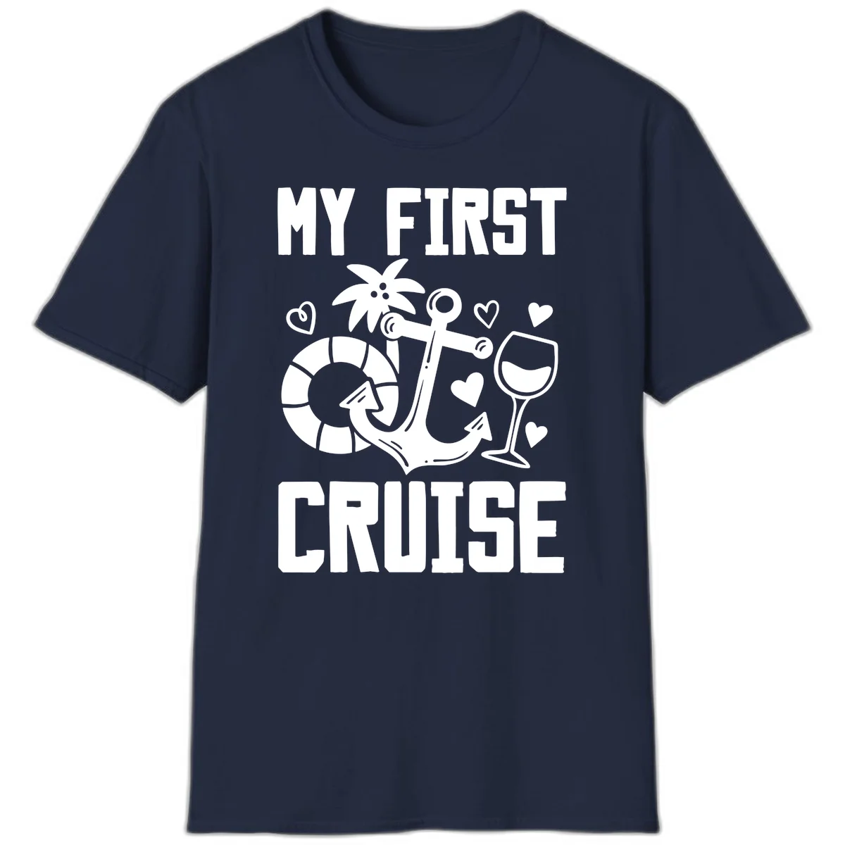 My First Cruise T-Shirt in Navy