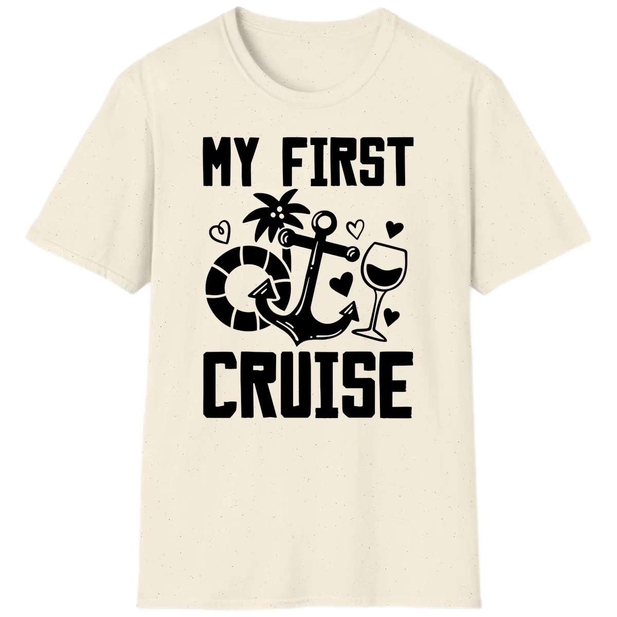 My First Cruise T-Shirt in Natural