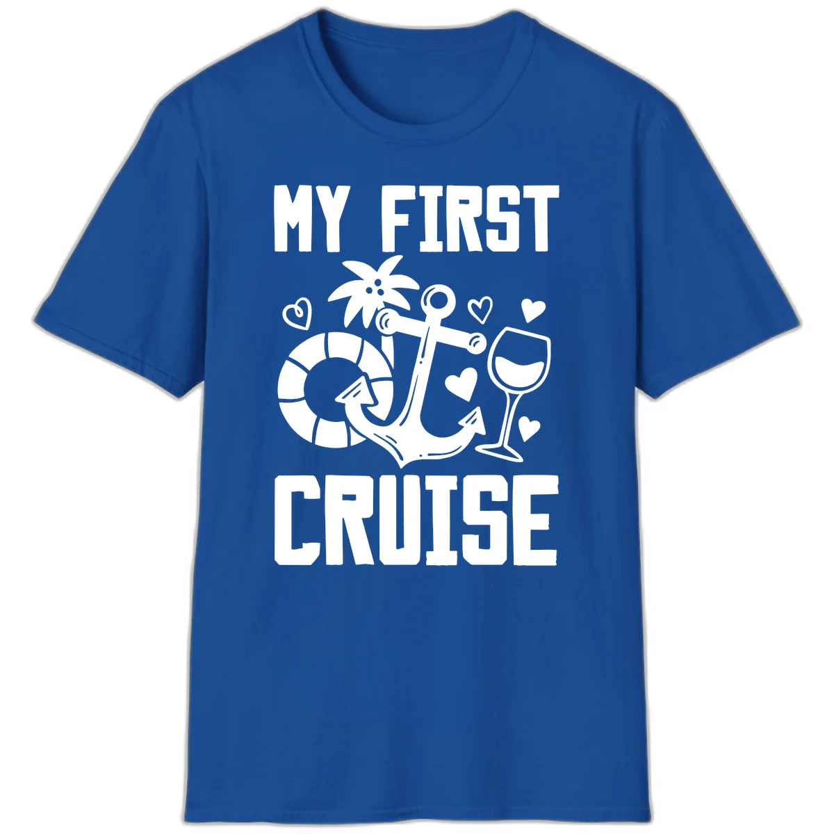 My First Cruise T-Shirt in Royal