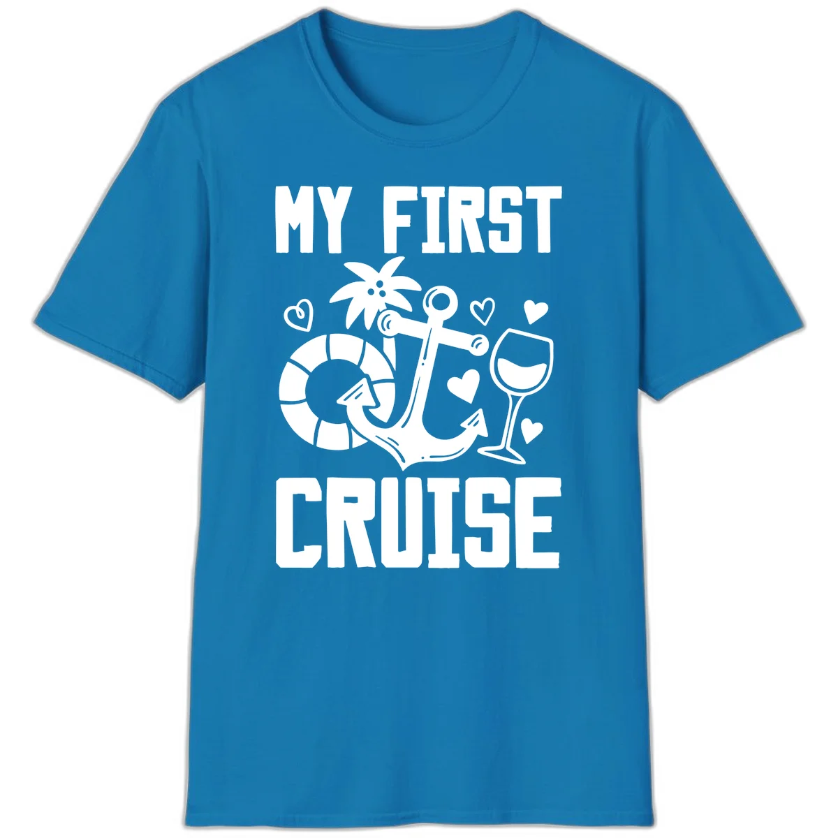 My First Cruise T-Shirt in Sapphire