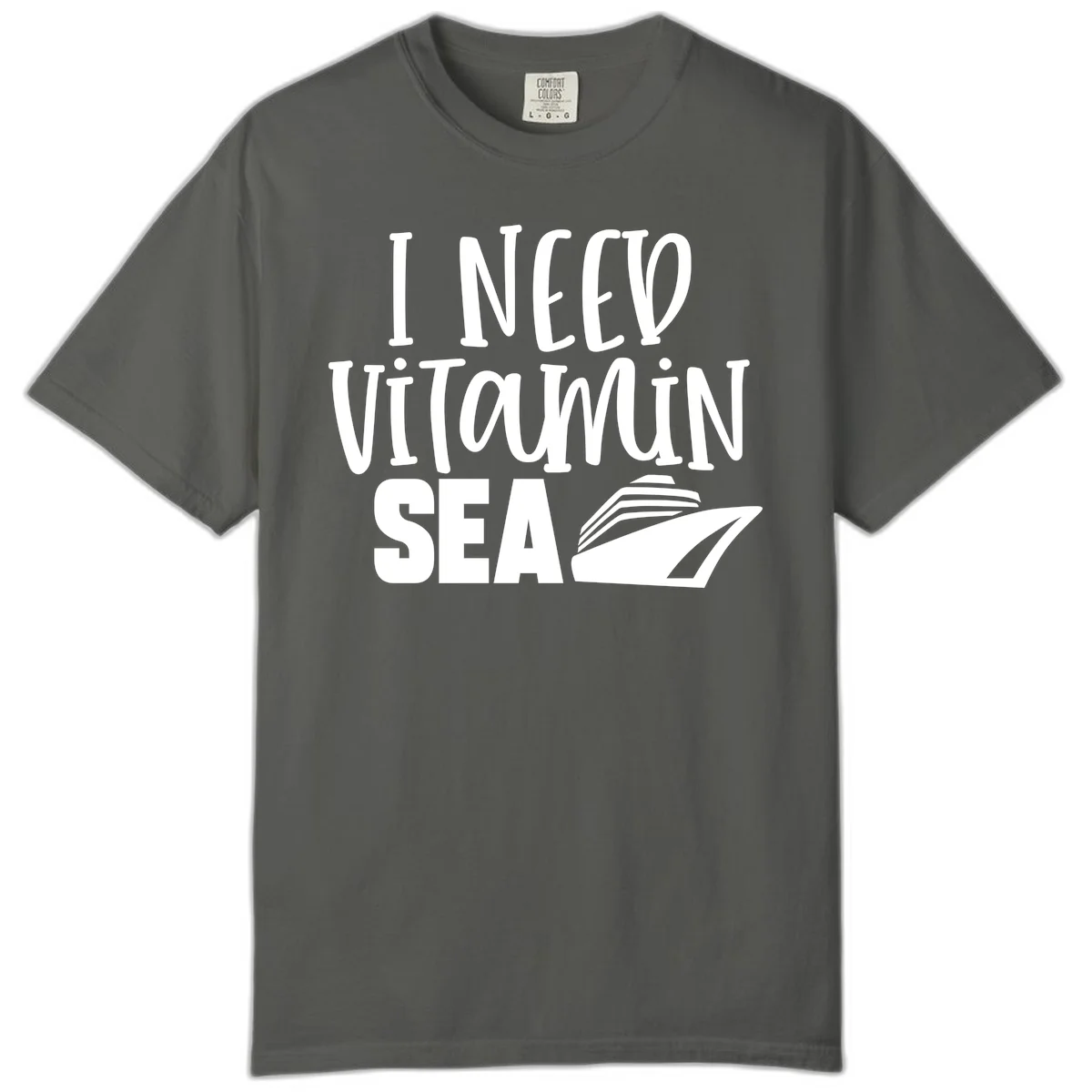 I Need Vitamin Sea Comfort Color in Pepper
