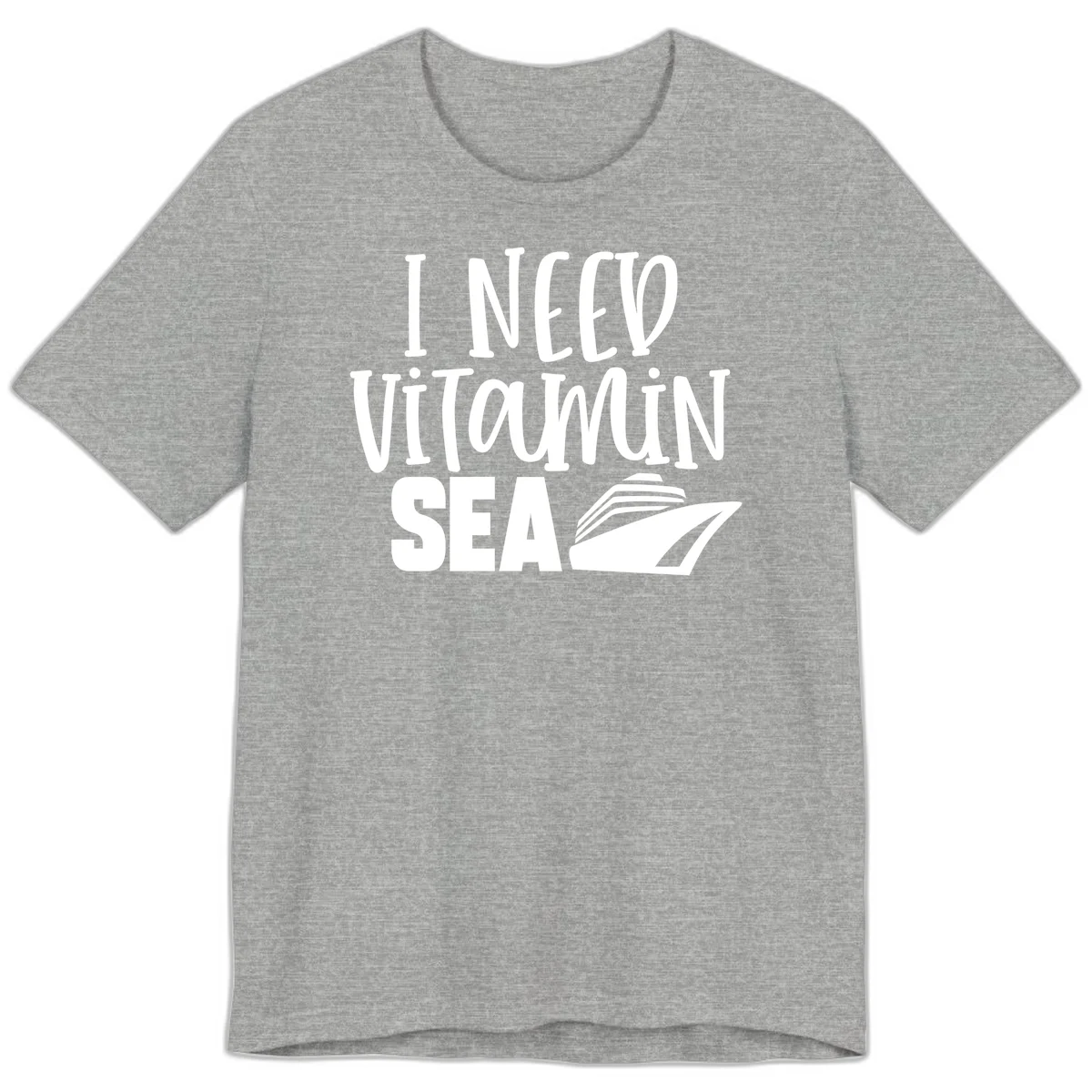 I Need Vitamin Sea Premium T-Shirt in Athletic Heather