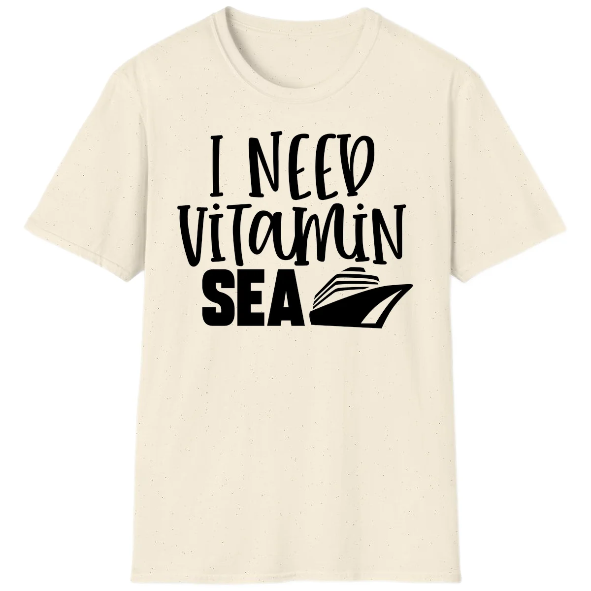 I Need Vitamin Sea T-Shirt in Natural