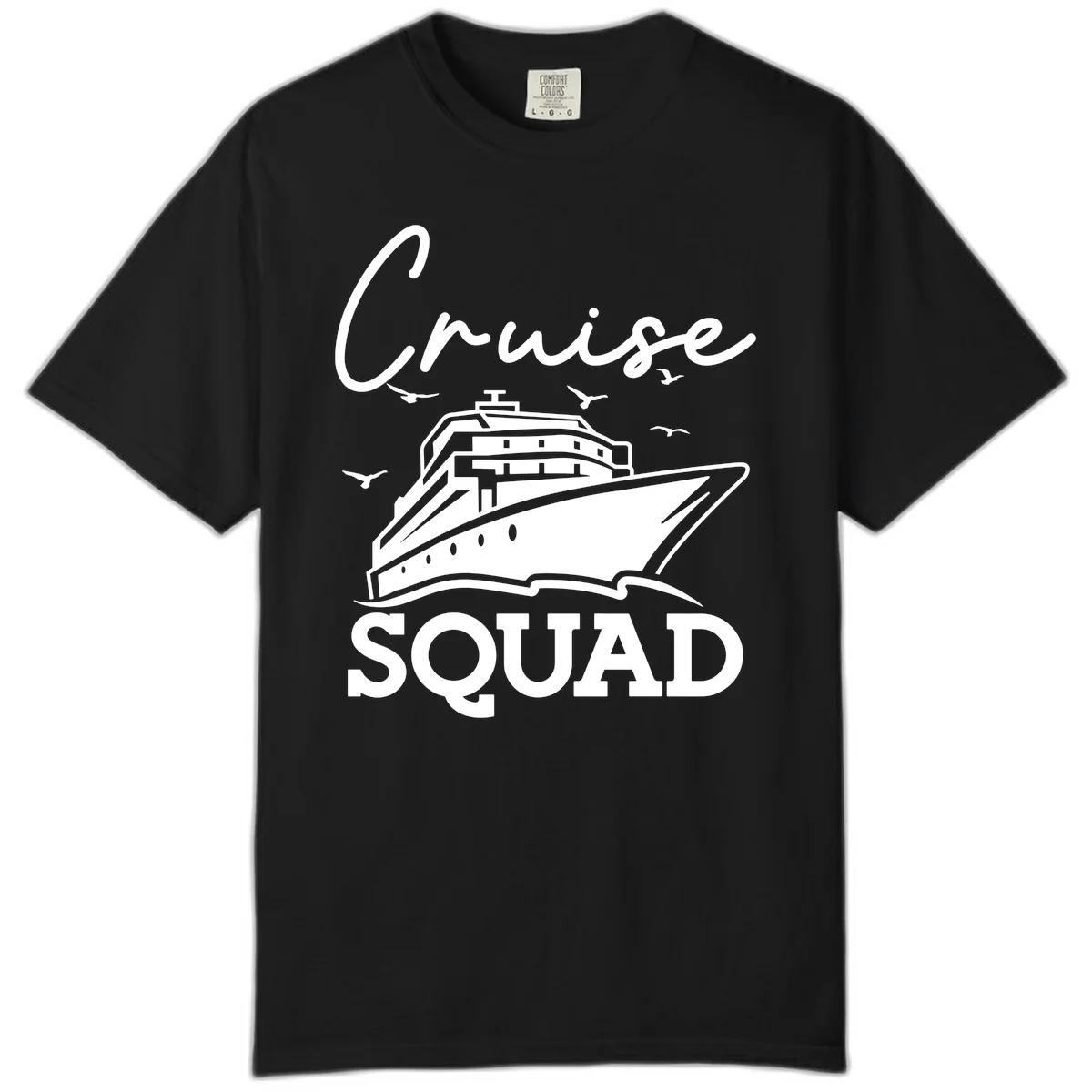 Cruise Squad Comfort Color in Black