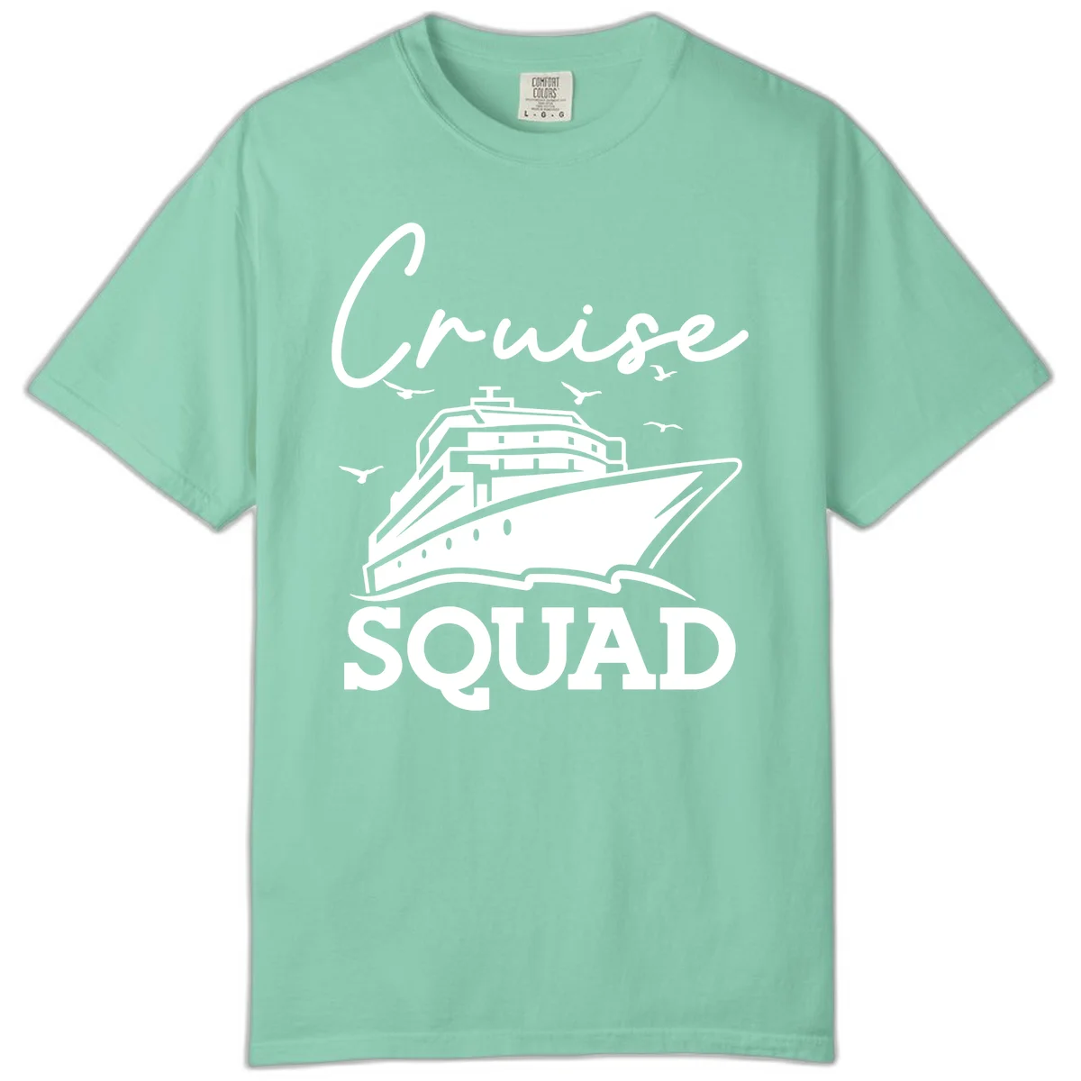 Cruise Squad Comfort Color in Island Reef