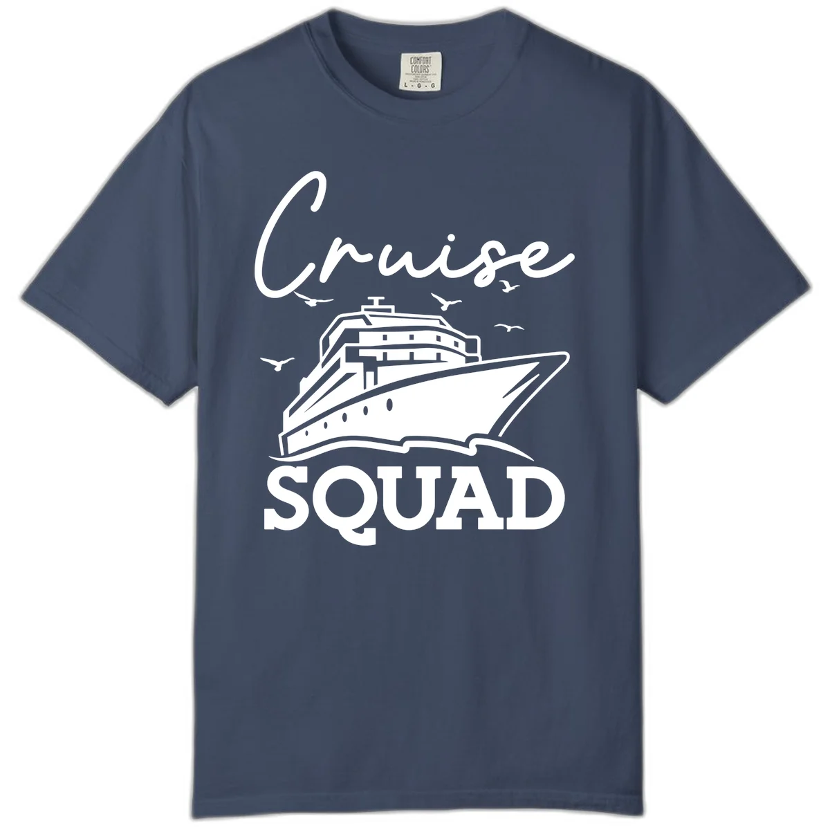 Cruise Squad Comfort Color in Midnight