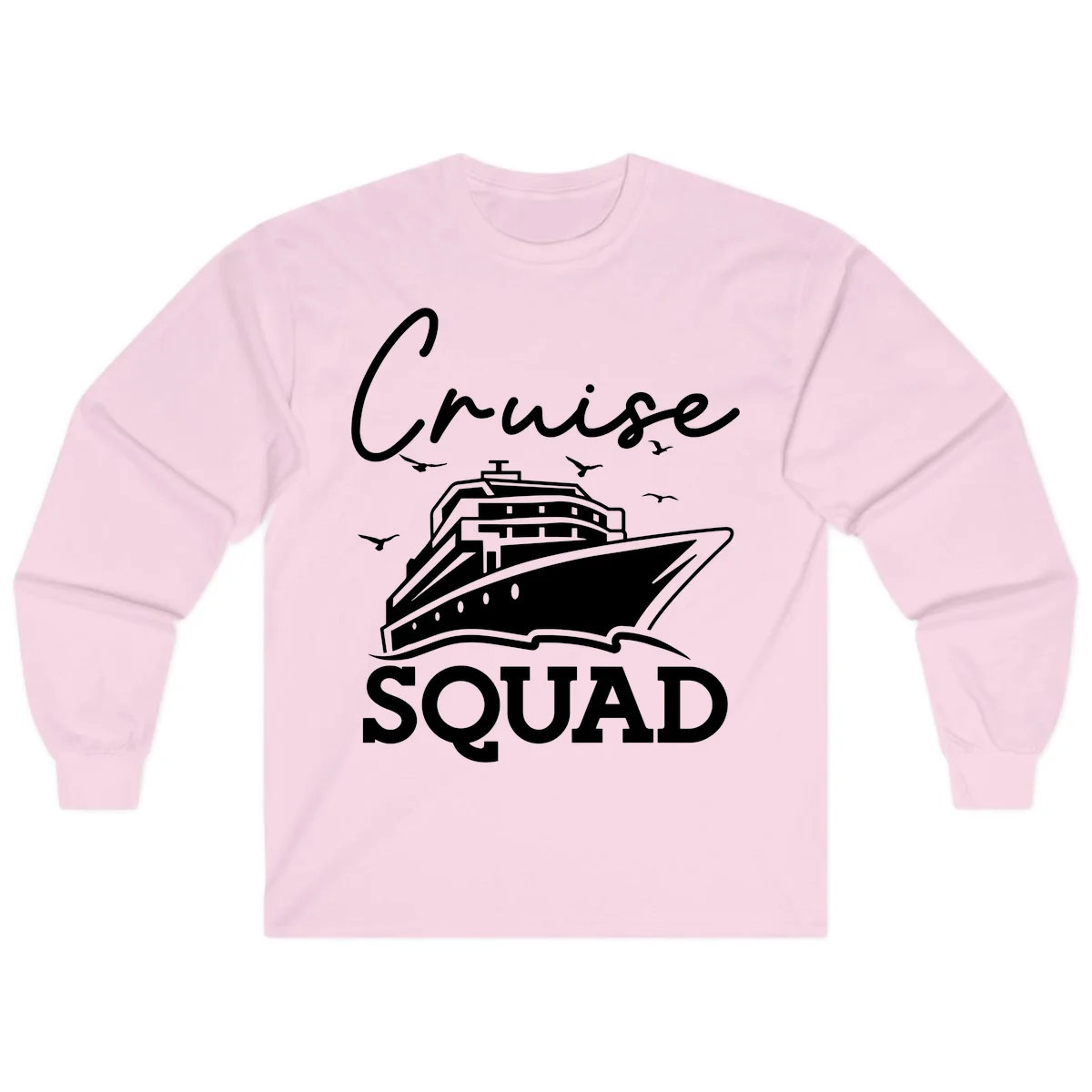 Cruise Squad Long Sleeve in Light Pink